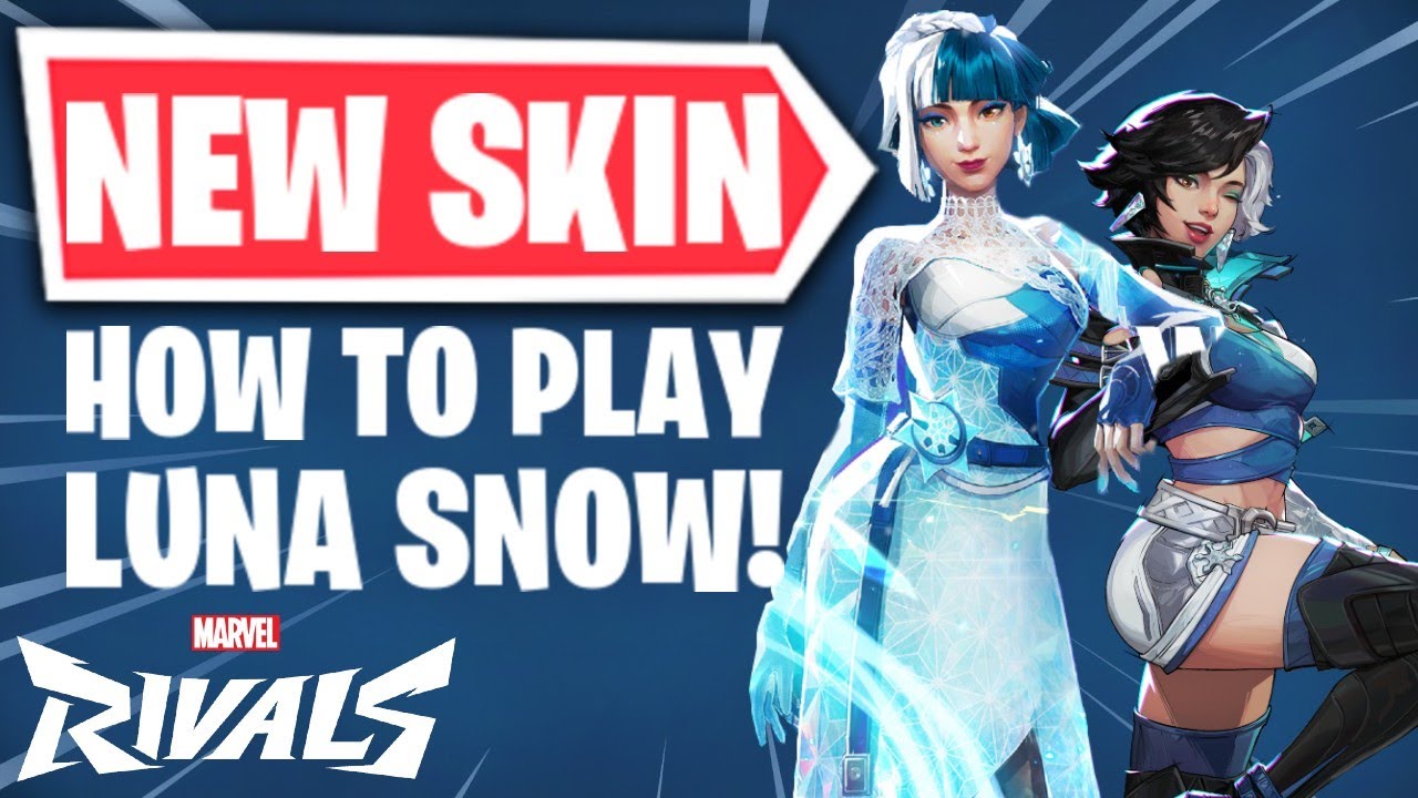 Luna Snow Rivals Mod NEW LUNA SNOW SKIN & GAMEPLAY IN MARVEL RIVALS! - YouTube
