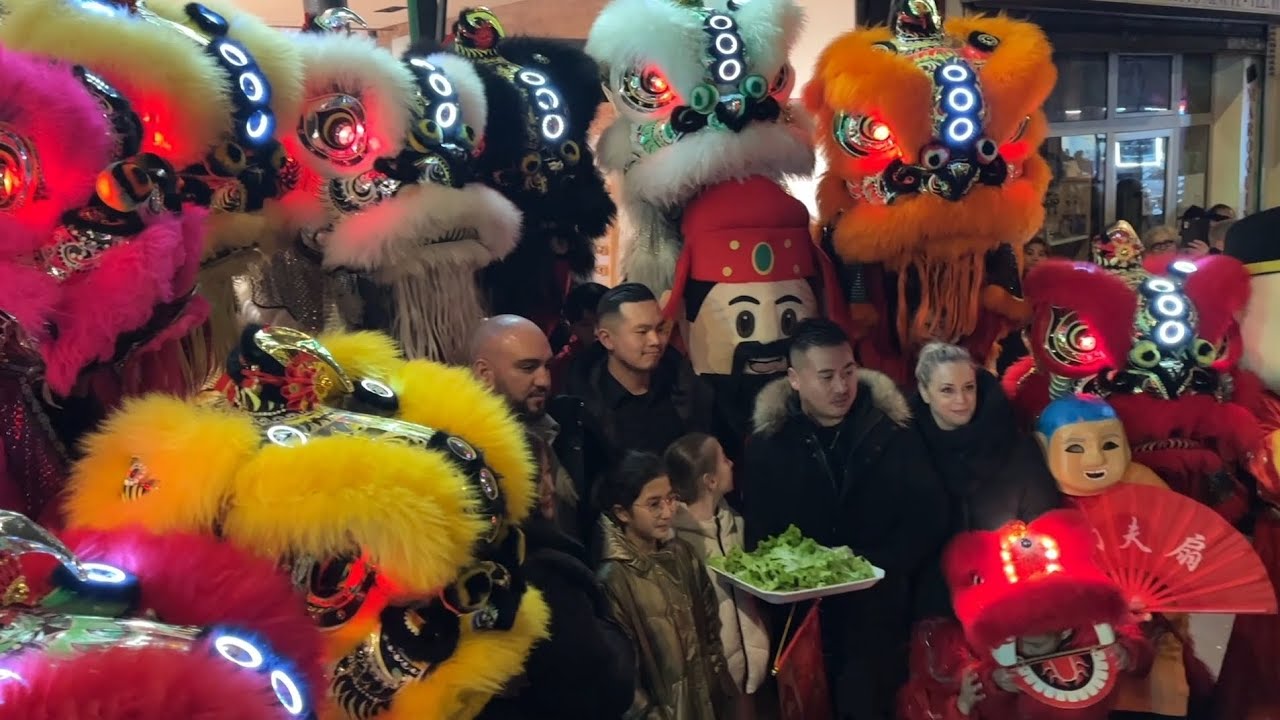 Lion Dance Franco Asiatique 英武堂 (LDFA) - Nouvel An Chinois 2023 - LIM & ROY