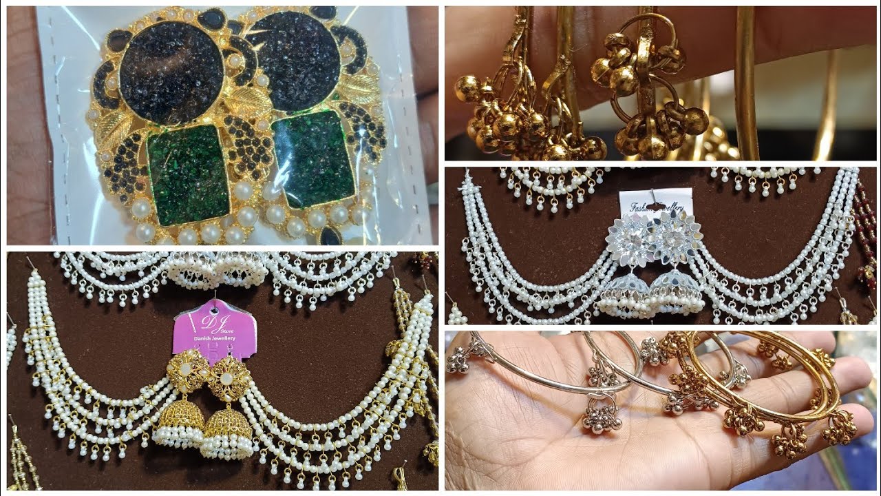 Kashmiri Jhomka | #raindrop bangles #navratan choker #wholesale Ramzan offer