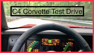 C4 Corvette Test Drive0-60, Acceleration, Fast