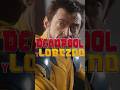Sabías esto de DEADPOOL AND WOLVERINE ⁉️ #wolverine #deadpool #short