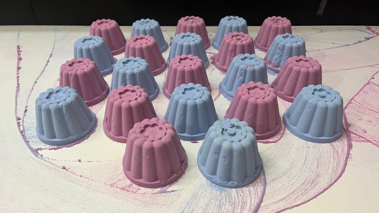 ASMR Pudding Cups Baking Soda #bakingsodaasmr #asmrgymchalk #crunchynoises