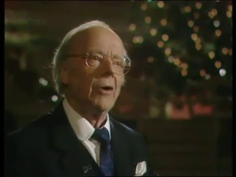 Heinz Rühmann Zitate Zum Weihnachtsfest 1990 Youtube