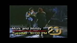 20-Vision (Houston, TX.) Mork and Mindy - commercial from circa 1984