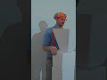 Block by Block! Blippi Makes a Tall Tower 📦🎉 #Buildingblocks
