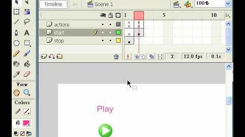 EASY Play & Stop BTN in Flash