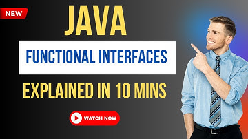 Java Functional Interfaces Explained | Java 8 Tutorial