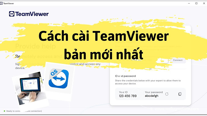 Hướng dẫn cài đặt teamviewer 7 miễn phí