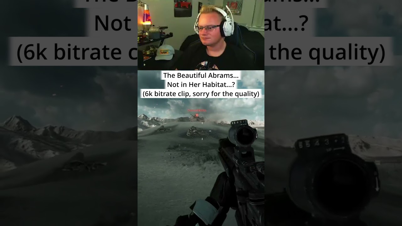 The Beautiful Abrams Not in Her Habitat...? #clips #bf6 #battlefield6 #twitch #twitchclip