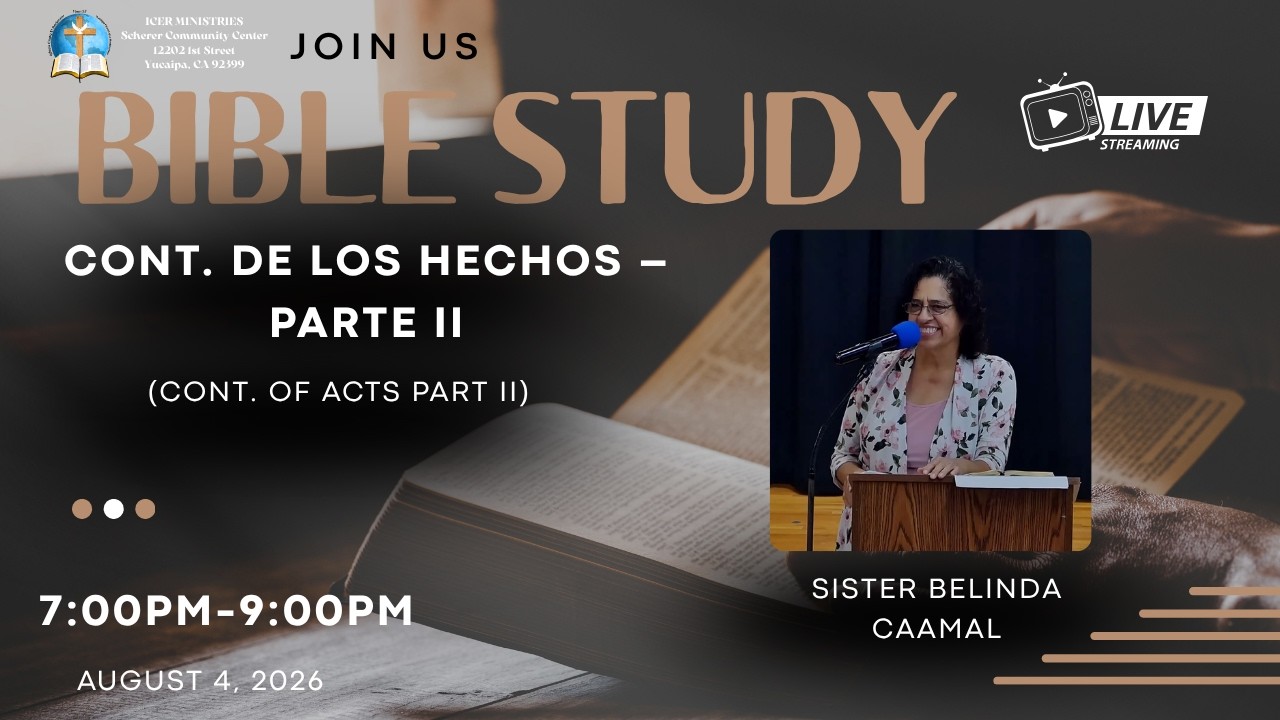 Tuesday Bible Study