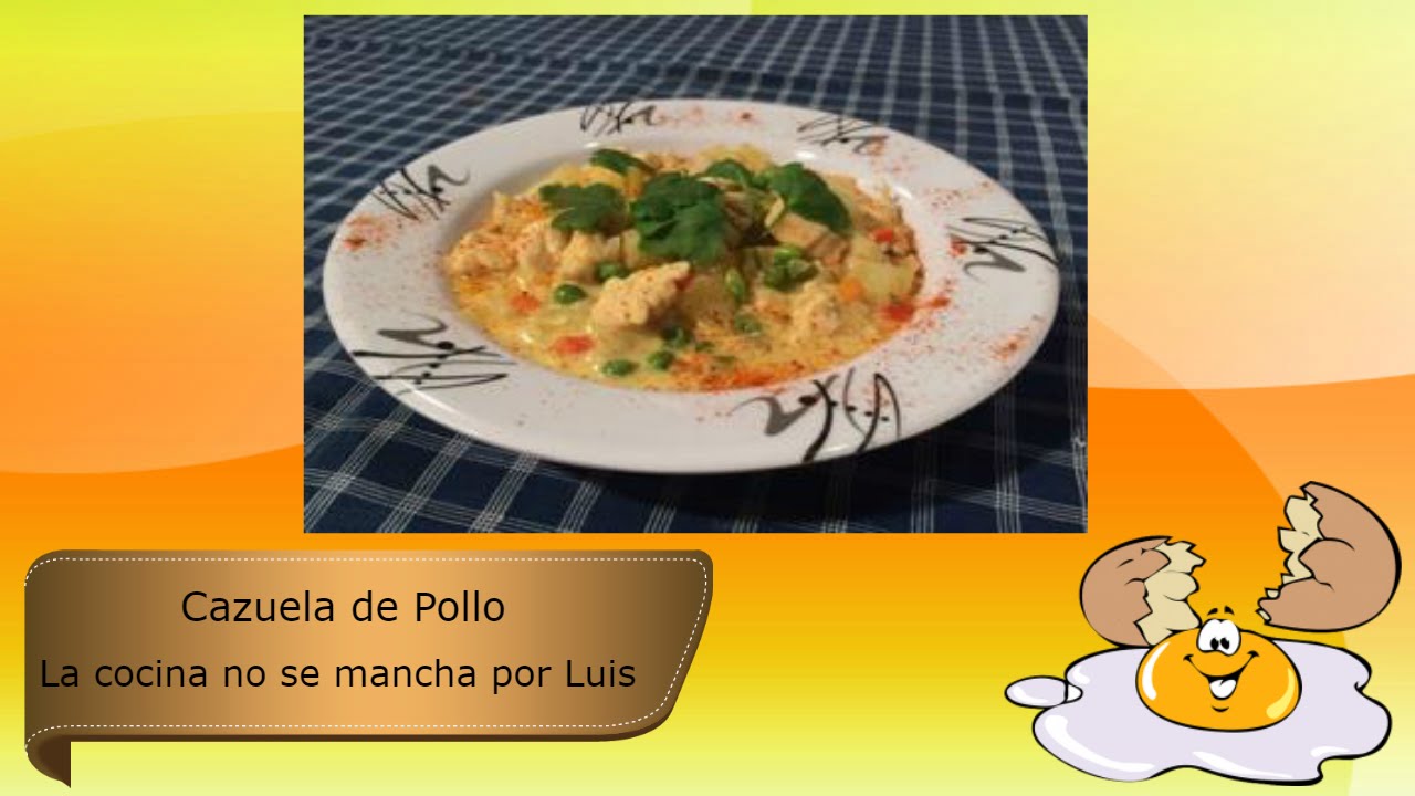 Cazuela de pollo - La cocina no se mancha por Luis ingredientes da cerveja