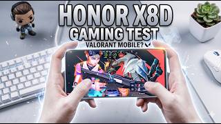 HONOR X8d test game VALORANT Mobile | Snapdragon 6s Gen 2