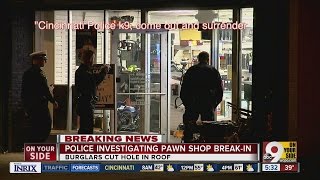 Police investigating pawn shop break-in