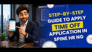 How to Apply for Time Off in Spine HR NG | Attendance Regularization Tutorial