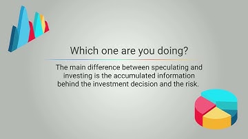Investing vs. Speculating?