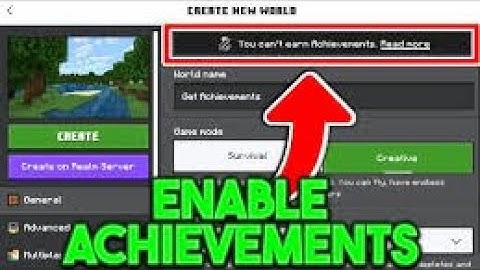 How To Get Achievements In Creative Mode Minecraft Bedrock Edition 2025!(Creative&survival togather)