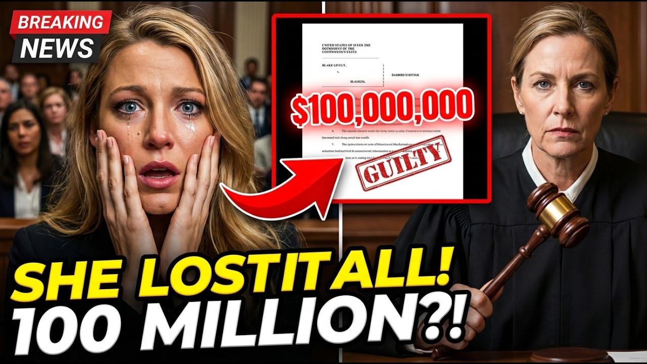 Blake Lively PANICS After Judge SLAPS Her With $100M Ruling - YouTube