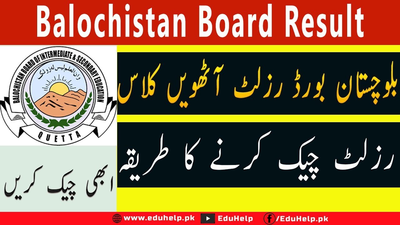 Hamara Quetta Result 8th Class 2023 by Name
