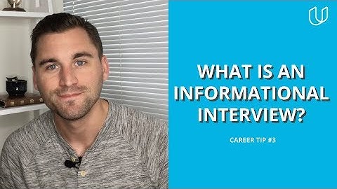 What is an Informational Interview? | Udacity Career Tip #3