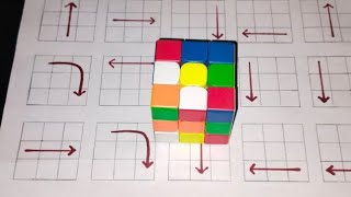Rubix cube solve//How to solve a Rubik's Cube//cube solve kaise kare//Cube formula।। AFIKUL TECH।