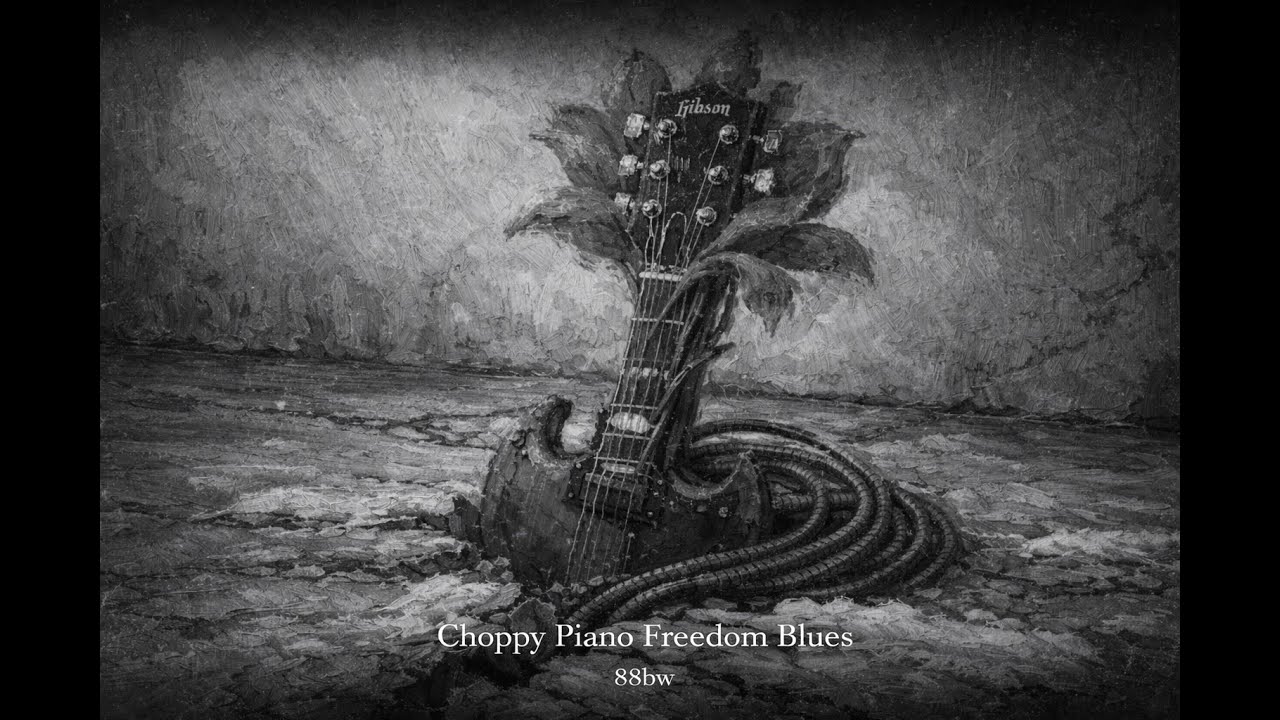 Choppy Piano Freedom Blues – neoclassical - 88bw