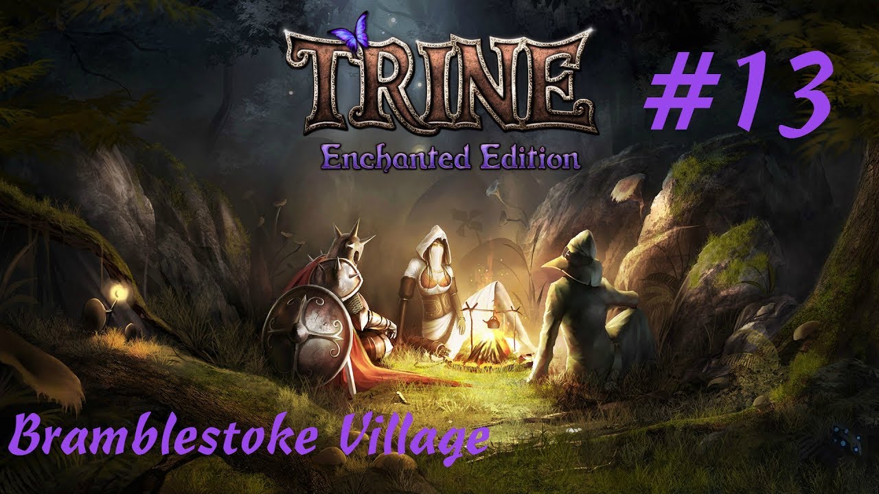 Trine Walkthrough Part 13 - Bramblestoke Village (No Commentary)