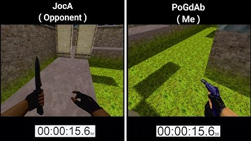 CS 1.6 : #DeathrunBattle JocA 🆚 PoGdAb On deathrun_projetocs2