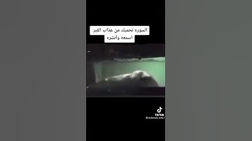 سوره تحميك من عذاب القبر اسمعه وانشره لغيرك ليستفاد #اللهم_صل_وسلم_وبارك_على_نبينا_محمد