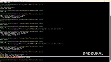How to use git revert command in GitHub | D4Drupal