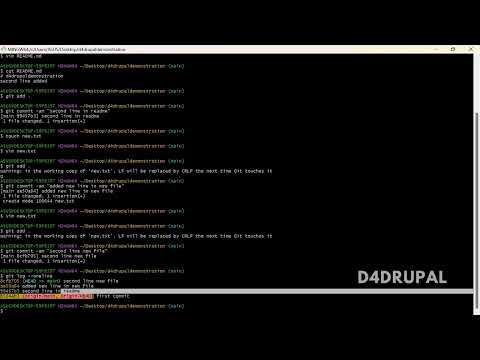 How to use git revert command in GitHub | D4Drupal