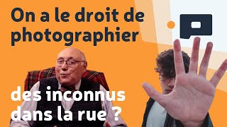 On a le droit de photographier des inconnus dans la rue ?  feat @Vousavezledroit