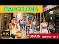 🇪🇦 BARCELONA, Gothic Quarter, Spain Walking Tour Part 3 4K 60fps UHD