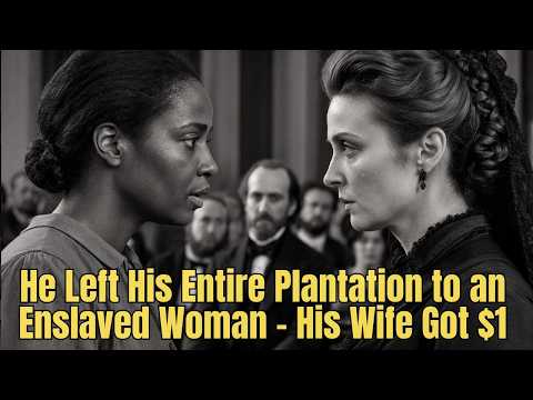 He Left His Entire Plantation to an Enslaved Woman – His Wife Got $1