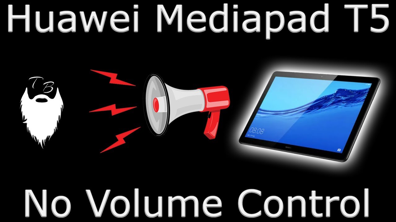 The Beard Tech Philanthropy Series Repair Vid 4 Huawei MediaPad T5 10" tablet volume button fix