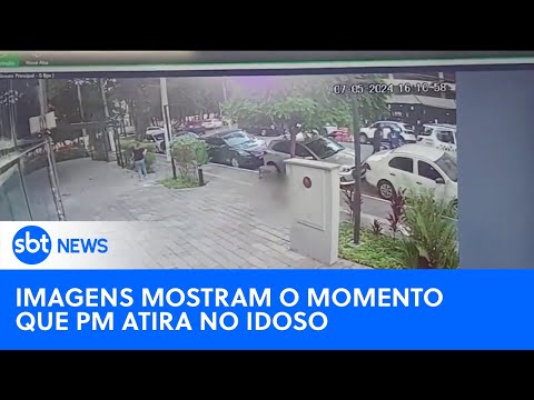 Video novas-imagens-mostram-momento-em-que-aposentado-e-baleado-em-sp-sbt-newsna-tv-14-05-24