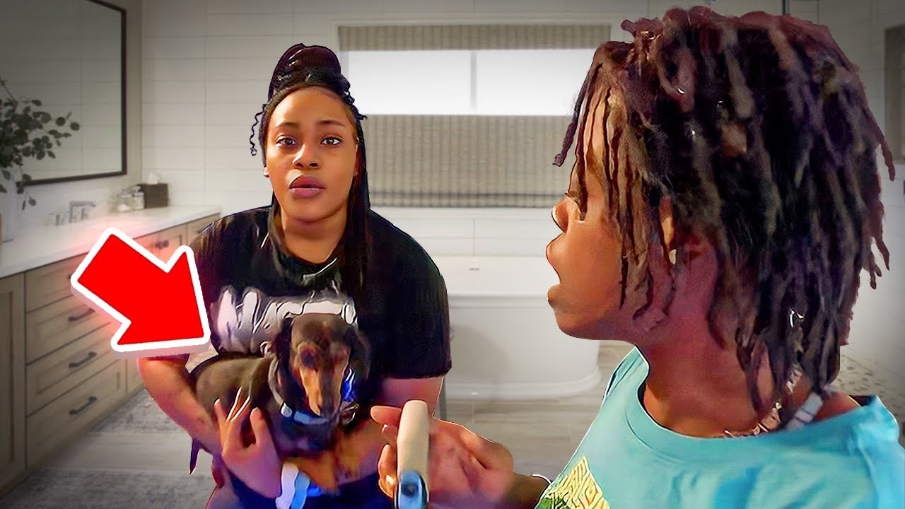 STOLEN DOG PRANK ON MY SIBLINGS (HILARIOUS)