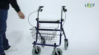 PR-882 Alüminyum Walker (Rollator) Kurulum