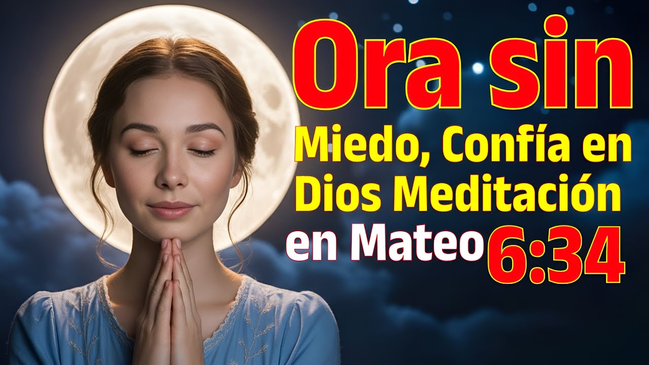 Ora sin Miedo, Confía en Dios | Meditación en Mateo 