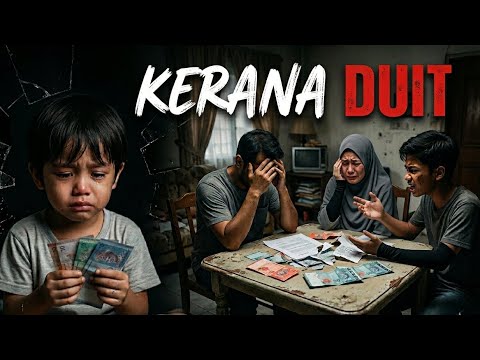 KERANA DUIT | Bila Harta Hancurkan Keluarga (Lyric Video) 