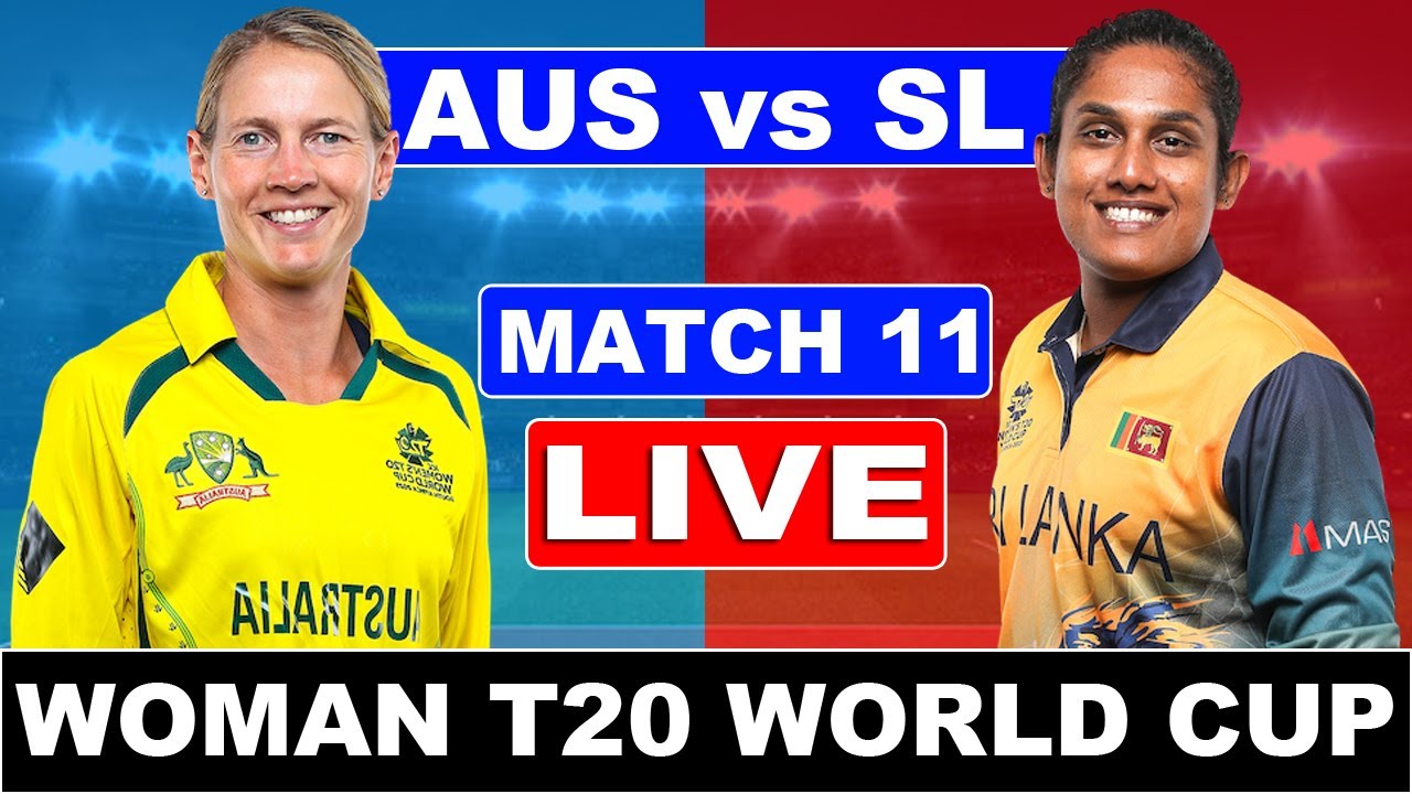 LIVE | Australia Women vs Sri Lanka Women Live Score ONLY | AUS - w vs SRI-W 1ST INNINGS