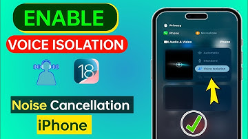 How to Turn ON Voice Isolation on iPhone (iOS 18) | Background Noise Cancellation During Call iPhone