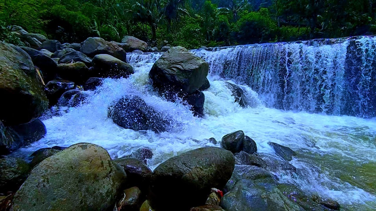Waterfall Therapy – River Sounds for Sleeping, Relaxing, and Peaceful Mind