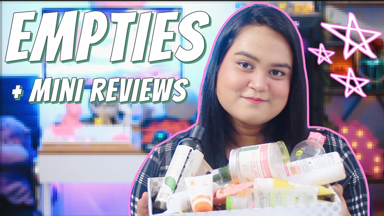 EMPTIES 2021 | SKINCARE, HAIRCARE, BODYCARE, MAKEUP & MORE | MINI REVIEWS | MAITRAYEE HALDER