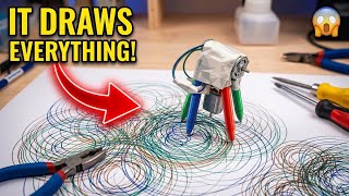 हा रोबोट हुबेहूब चित्र काढतो! 🤖 Drawing Robot Demo