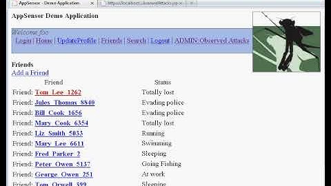 OWASP AppSensor: Detecting URL Tampering