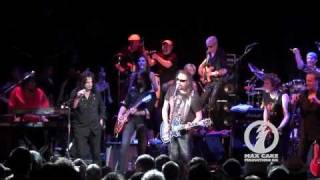 Ace Frehley, Alice Cooper, and the Supergroup playing Rock and Roll All Nite