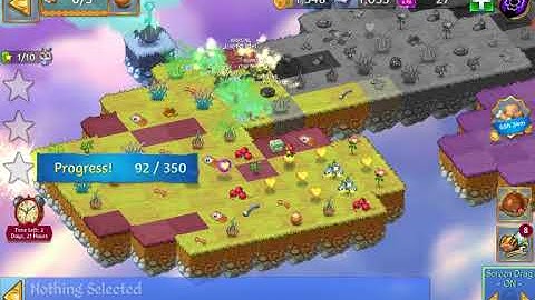 MERGE DRAGONS Flowering Felines EVENT PART 1 QUEST 1 heal 35 land