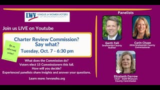 2025 Charter Review Commision - Say what?