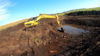 Kopię własny STAW na zgłoszenie - budowa i koszt $$ - Digging a fishingpond