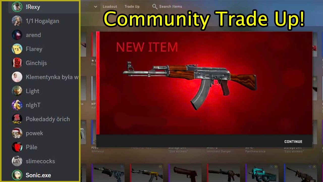 CS:GO Trade Up Battle! 10 Different Case Collections But Only one Will ...